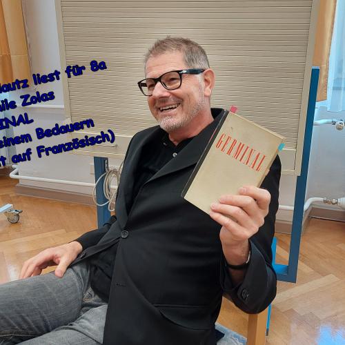 Prof. Hautz liest aus dem Germinal