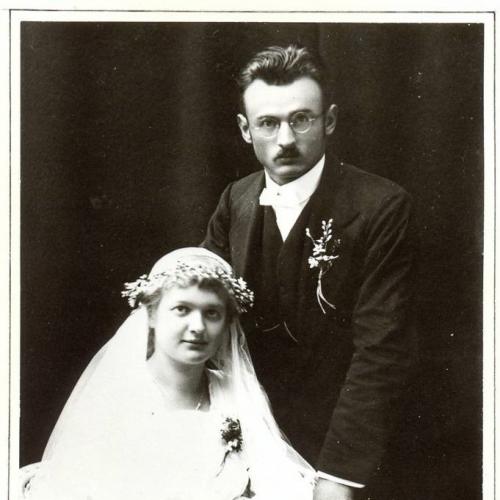 Hochzeitsbild Hilde und Hans Vogl