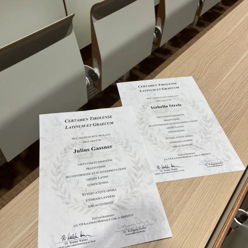 Certamen Tirolense Latinum et Graecum 1