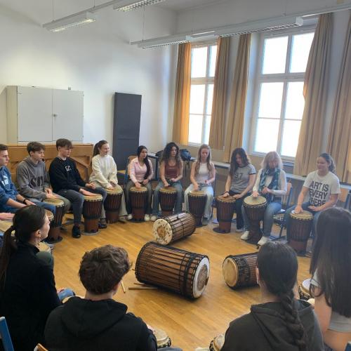 Afrikanischer Trommelworkshop 2