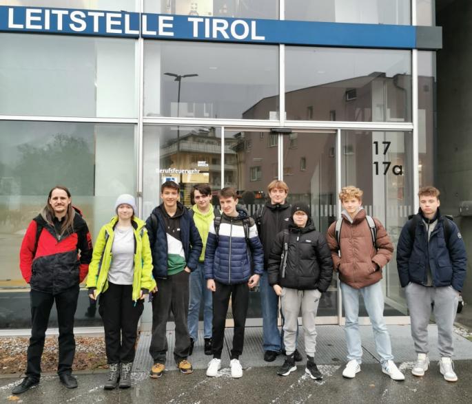 © BORG Exkursion in die Leitstelle Tirol