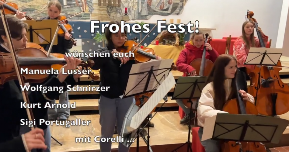 Musikgymnasium wünscht ein frohes Fest