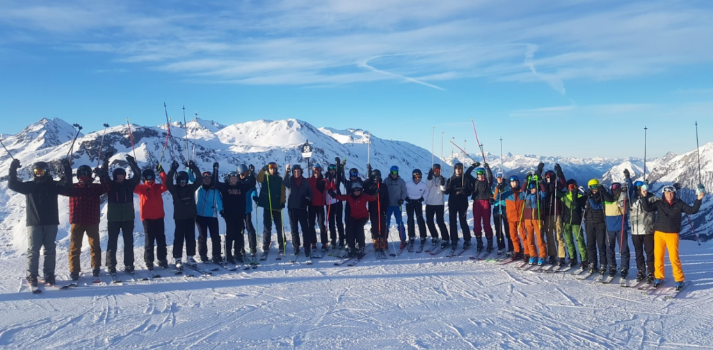 Schilager der sechsten Klassen des Sportborg Schilager der sechsten Klassen des Sportborg